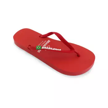 Шлепанцы Brasileras, красный