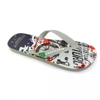 Шлепанцы Brasileras, серый