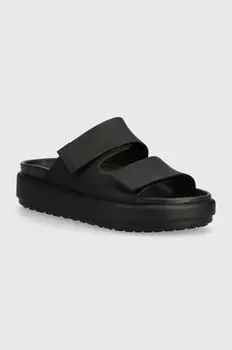 Шлепанцы Brooklyn Luxe Sandal Crocs, черный