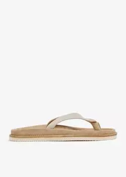 Шлепанцы Brunello Cucinelli Suede, серый