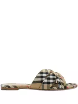 Шлепанцы Cabana BURBERRY, нейтральный