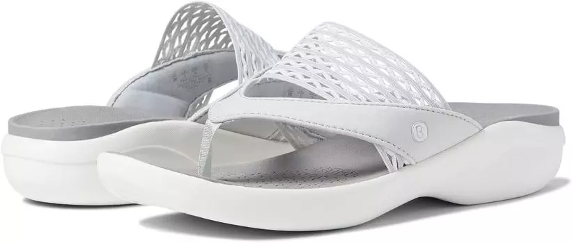 Шлепанцы Cabana Bzees, цвет Silver Smoke Stretch Fabric