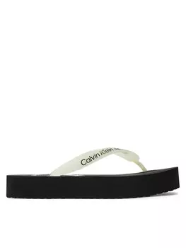 Шлепанцы Calvin Klein Jeans Beach Sandal Flatform YW0YW01620, черный