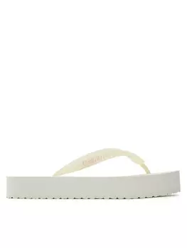 Шлепанцы Calvin Klein Jeans Beach Sandal Flatform YW0YW01620, экрю