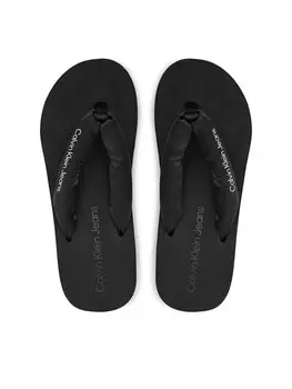 Шлепанцы Calvin Klein Jeans Beach Wedge Sandal Padded Ny YW0YW01397, черный