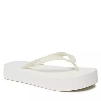 Шлепанцы Calvin Klein Jeans BeachSandal Flatform, белый