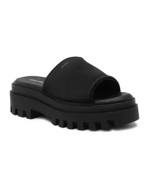 Шлепанцы CALVIN KLEIN JEANS, черный