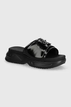 Шлепанцы Calvin Klein Jeans CHUNKY COMF SLIDE MTR, черный