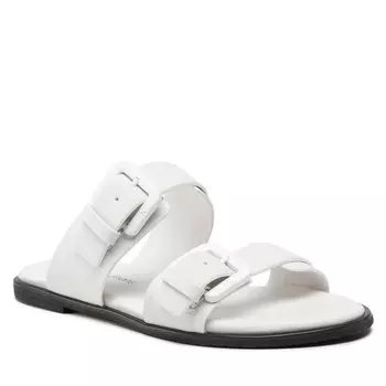 Шлепанцы Calvin Klein Jeans FlatSandal Twostraps, белый