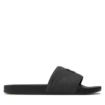 Шлепанцы Calvin Klein Jeans Slide Washed Diff YM0YM00949 Black Salt/Pepper BEH, черный