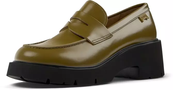 Шлепанцы CAMPER Classic Flats Milah, зеленый