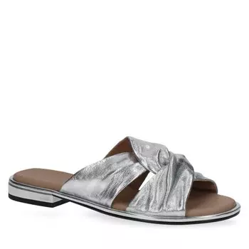 Шлепанцы Caprice, серебро