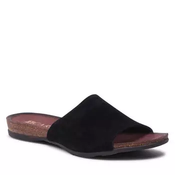 Шлепанцы Carinii, черный