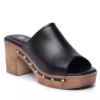 Шлепанцы Carinii, черный