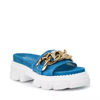 Шлепанцы Carinii, синий