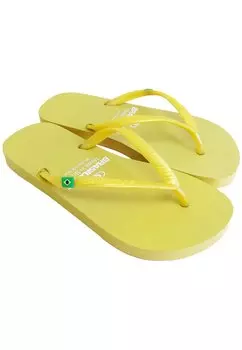 Шлепанцы CHANCLA BRASILERAS, CLASSIC PEARL W ,HECHO EN BRAZIL Brasileras, желтый