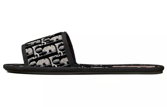 Шлепанцы Chez Moi женские черные Dior