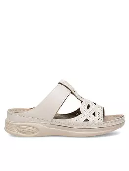 Шлепанцы Clara Barson, бежевый