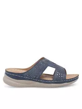 Шлепанцы Clara Barson, синий