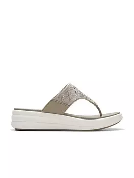 Шлепанцы Clarks Drift Way, серый