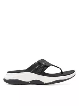 Шлепанцы Clarks Leder Wave 20, черный