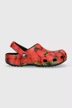Шлепанцы Classic Hyper Real Crocs, красный