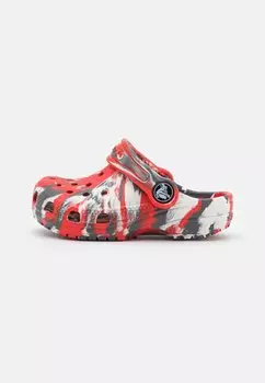 Шлепанцы CLASSMARBLECG Crocs, цвет flame/white