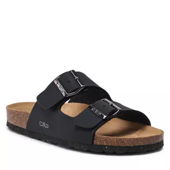 Шлепанцы CMP Eco Thalitha Slipper 3Q91017 Nero U901, черный