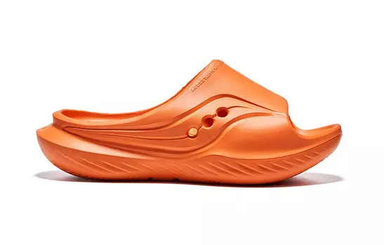 Шлепанцы Cradle унисекс оранжевые Saucony