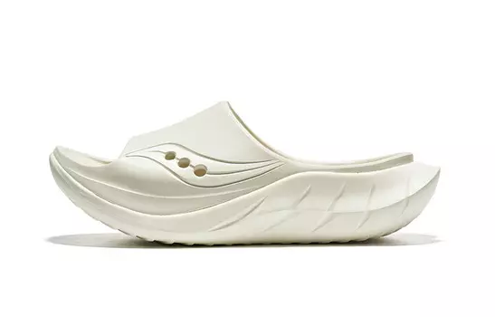 Шлепанцы Cradle унисекс светло-серый бежевый Saucony