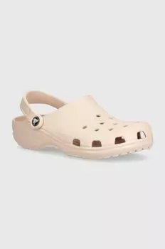 Шлепанцы Crocs, бежевый