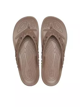 Шлепанцы Crocs, бежевый