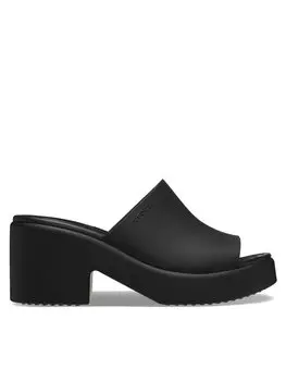 Шлепанцы Crocs Brooklyn Slide Heel, черный