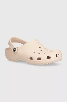 Шлепанцы Crocs Classic, бежевый