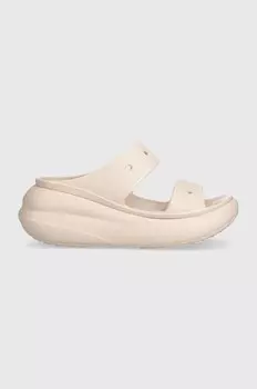 Шлепанцы Crocs Classic Crush Sandal, розовый
