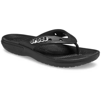 Шлепанцы Crocs Classic Flip, черный