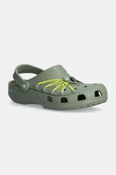 Шлепанцы Crocs Classic Lockdown Clog, зеленый