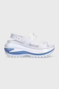 Шлепанцы Crocs Classic Mega Crush Sandal, синий