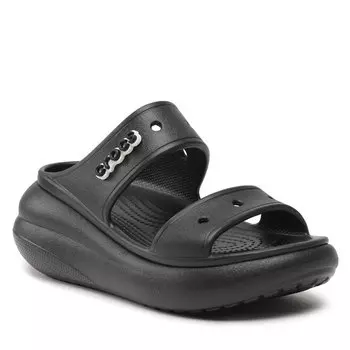 Шлепанцы Crocs ClassicCrush Sandal, черный