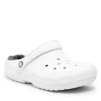 Шлепанцы Crocs ClassicLined Clog, белый