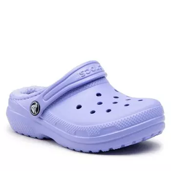 Шлепанцы Crocs ClassicLined Clog, фиолетовый