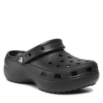 Шлепанцы Crocs ClassicPlatform Clog, черный