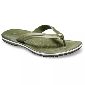 Шлепанцы Crocs Crocband, зеленый