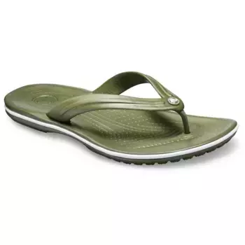 Шлепанцы Crocs Crocband, зеленый