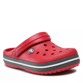 Шлепанцы Crocs CrocbandClog K, красный