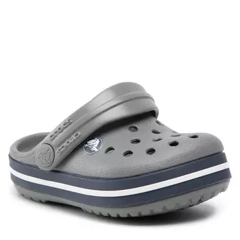 Шлепанцы Crocs CrocbandClog K, серый