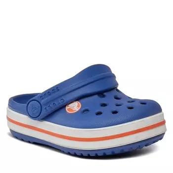 Шлепанцы Crocs CrocbandClog K, темно-синий