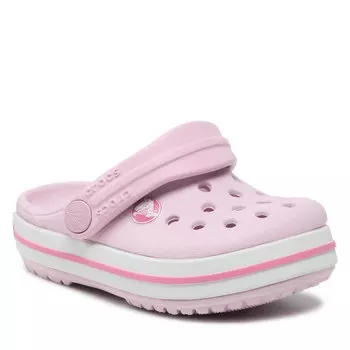 Шлепанцы Crocs CrocbandClog T, розовый