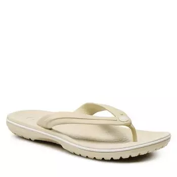 Шлепанцы Crocs CrocbandFlip, бежевый