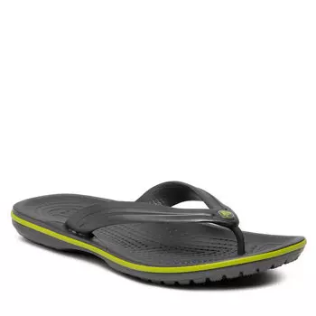 Шлепанцы Crocs CrocbandFlip, серый